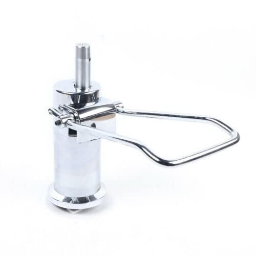 CNCEST Barber Chair Hydraulic Pump, 440 lbs Salon Chair Part Replacement Pump Universal Barber Chair Replacement Hydraulic Pump 6 Screw Pattern Replacement Pump Adjustable for Barber Salon Chair