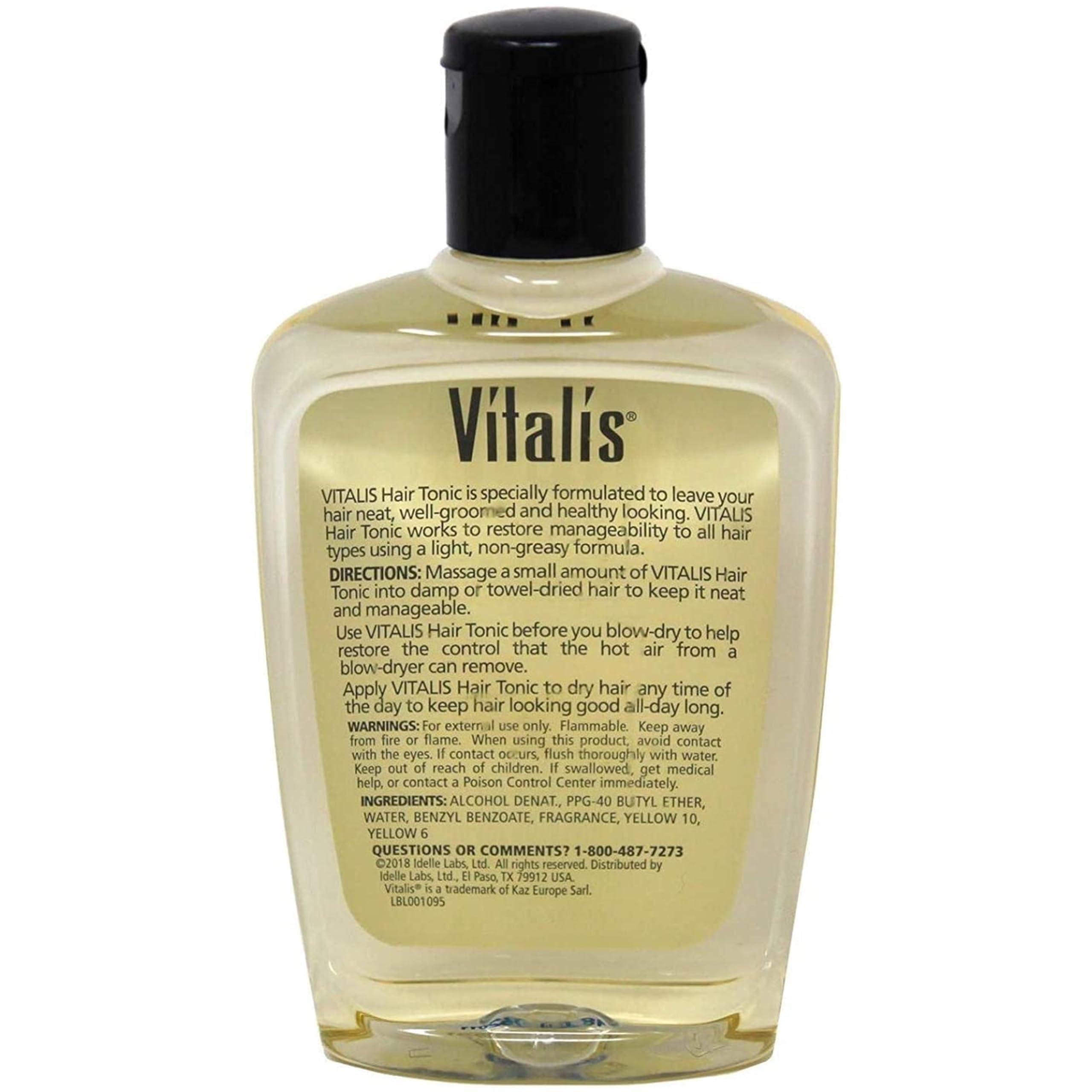 VITALIS Vitalis Hair Tonic, 7 Ounces each (Value Pack of 6)