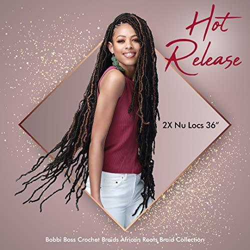 BOBBI BOSS Bobbi Boss Synthetic Crochet Braid NU LOCS 36 2x (3-Pack, BT4/3327)