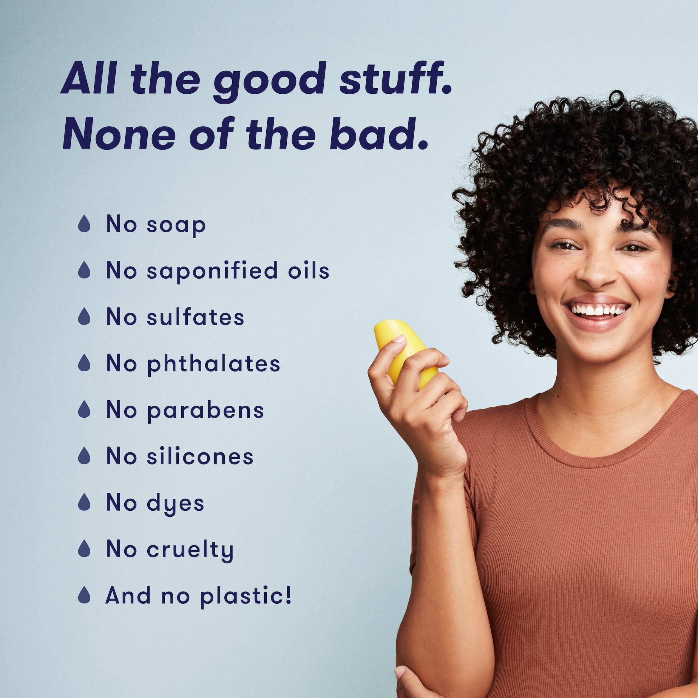 HIBAR HIBAR Volumize Shampoo Bar 2-Pack, Specifically Formulated for Fine, Thin or Lifeless Hair, Made with Rice Water, 100% Vegan, Salon-Quality, TSA-Approved & Travel Friendly