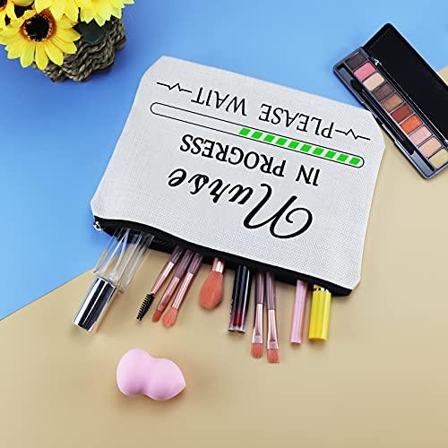 Mikela Nurse Makeup Bag Nurses Gifts Nurse Appreciation Gift RN Nurse Birthday Gift Cosmetic Bag Travel Pouch Graduation Nurses Day Gift for Nursing School Student Women Sister Nurse Practitioner Gift