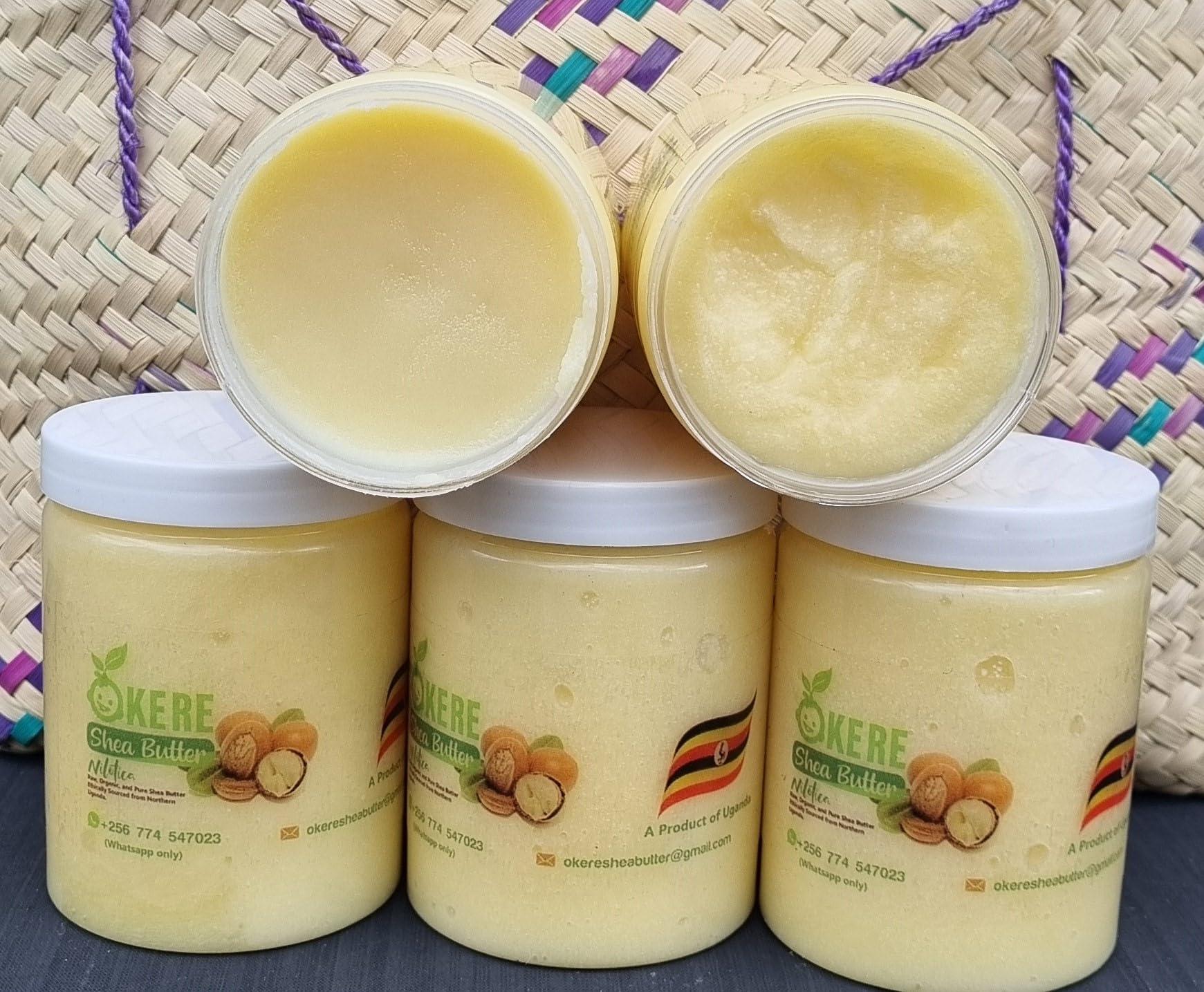 Okere Shea Butter Okere Nilotica Shea Butter | Raw & Pure from Uganda | 4 oz Jar