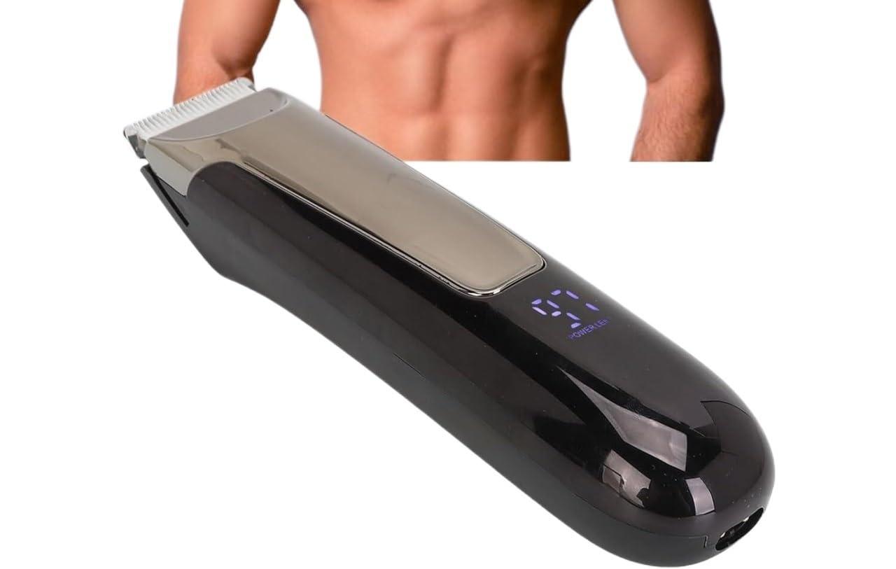 CTPCRTYK CTPCRTYK Electric Hair Clippers for Men, Cordless Grooming Set with LCD Display, Waterproof Compact Portable Hair Groomer Trimmer for Home Travel