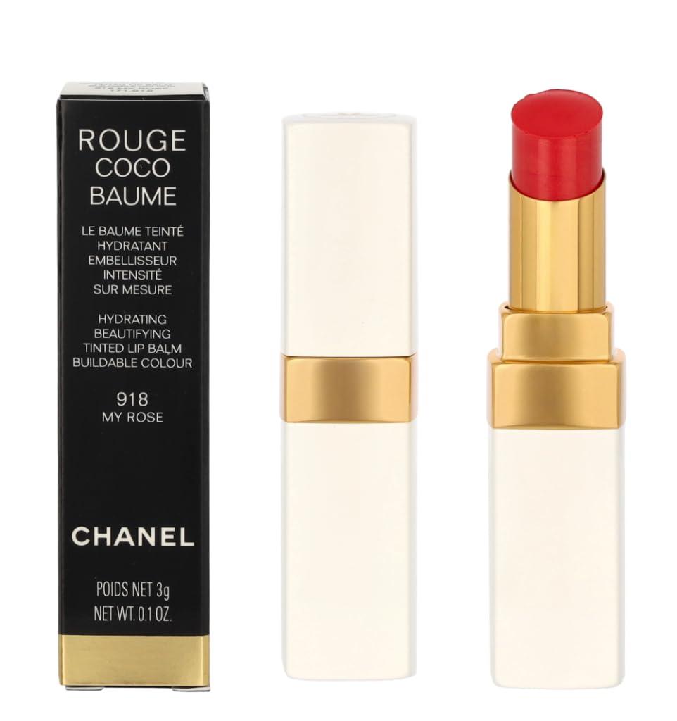 CHANEL Rouge Coco Baume Hydrating Beautifying Tinted - 918 My Rose by Chanel for Women - 0.11 oz Lip Balm