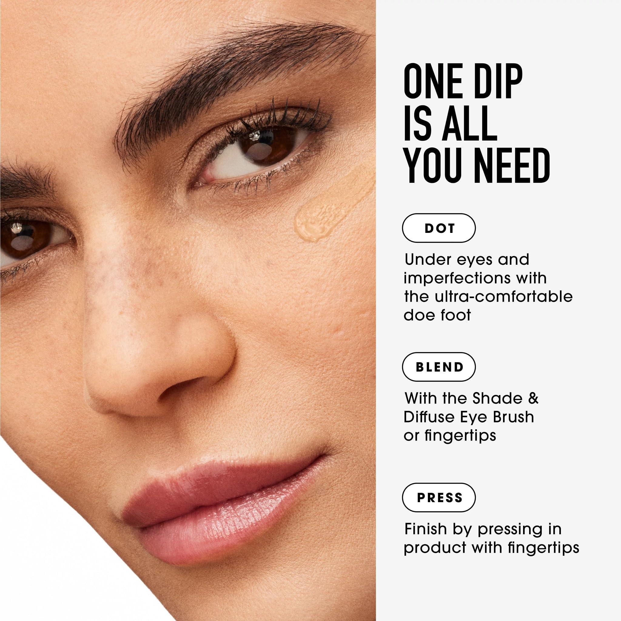 bareMinerals bareMinerals BAREPRO 16HR All Over Skin-Perfecting Natural Matte Concealer Mineral SPF 25 with Niacinamide, Conceals Dark Spots, Blemishes + Dark Circles Under Eyes, Safe for Sensitive Skin, Vegan