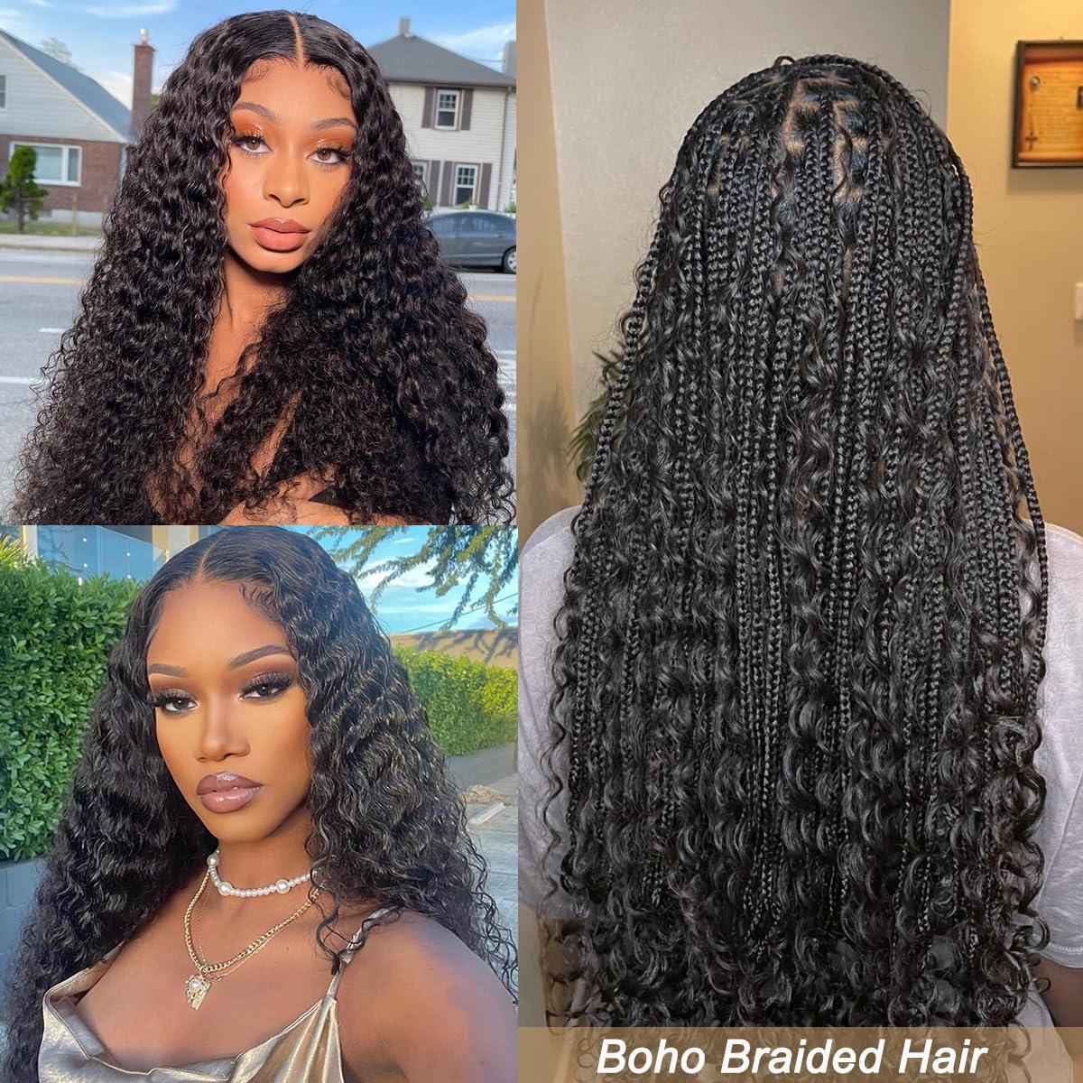 beauty youth Beauty Youth Deep Curly Human Hair 3 Bundles(16 14 12inch)100% Unprocessed Brazilian Virgin Deep Wave Hair Weave 3 Bundles Human Hair Deep Curly Hair Extensions Natural Color