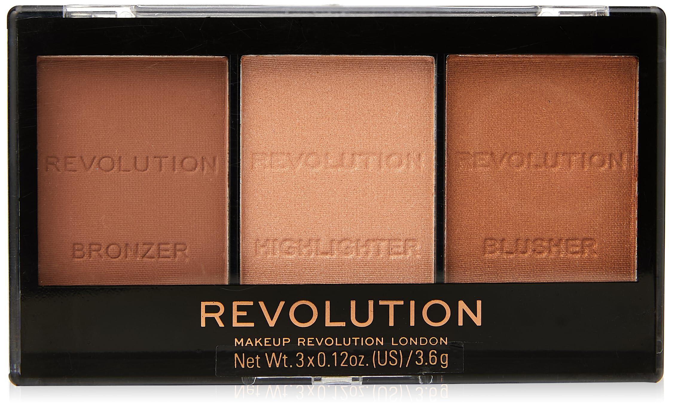 Makeup Revolution Makeup Revolution Ultra Sculpt and Contour Kit Ultra Light/Med C04, Mixed, 10.8 g (Pack of 1)