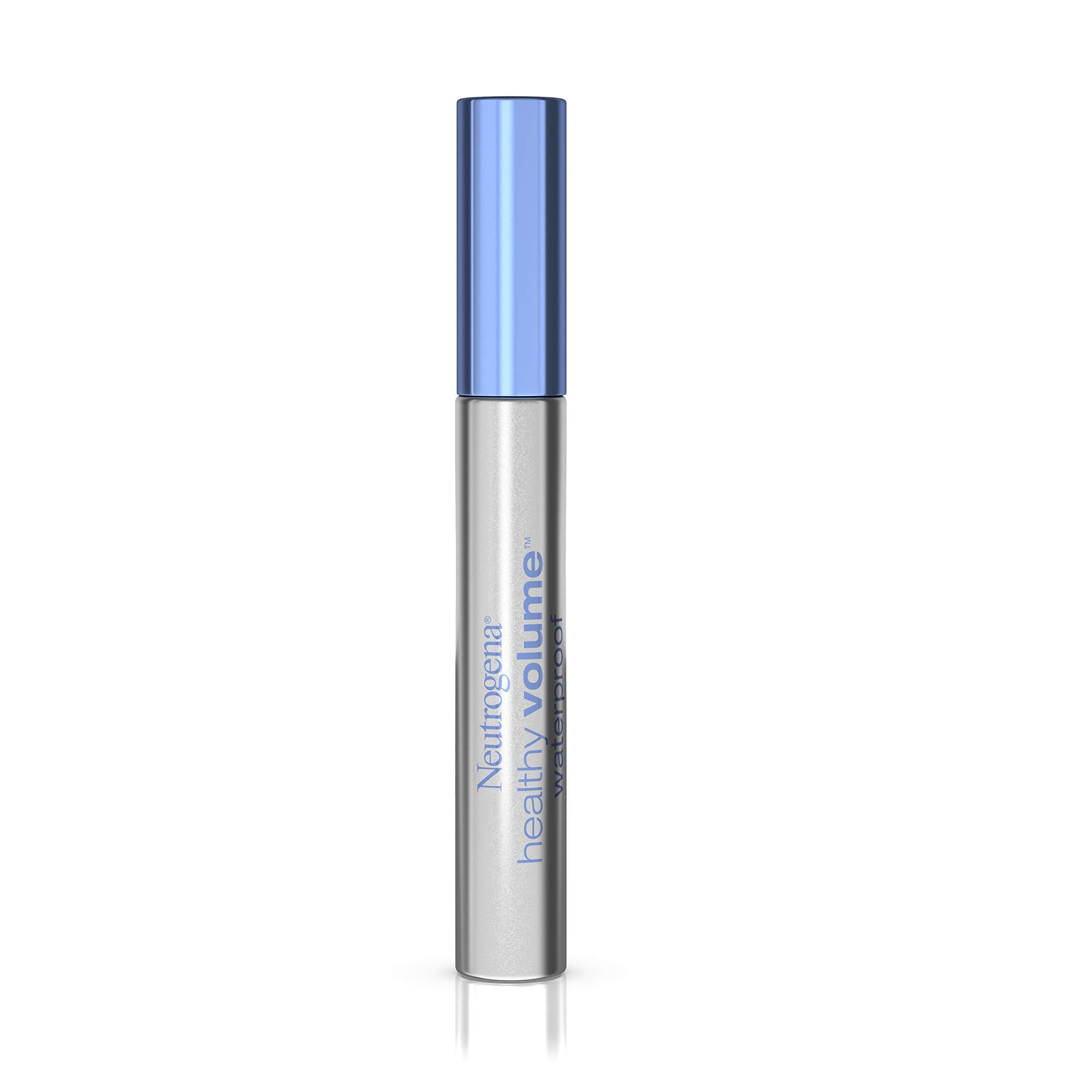 Neutrogena Neutrogena Healthy Volume Lash-Plumping Waterproof Mascara, Volumizing and Conditioning Mascara with Olive Oil to Build Fuller Lashes, Clump-, Smudge- and Flake-Free, Black/Brown 08, 0.21 oz