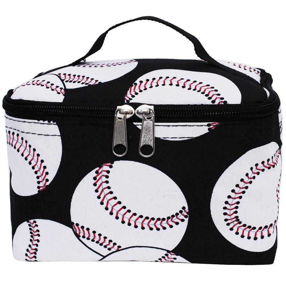 NGIL N Gil Baseball Travel Makeup Bag