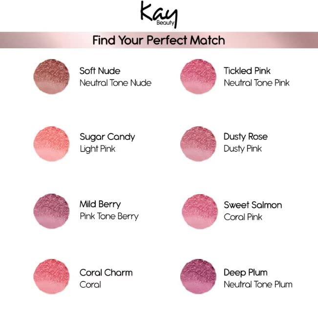 Kay Beauty Kay Beauty Matte Blush (Soft Nude)
