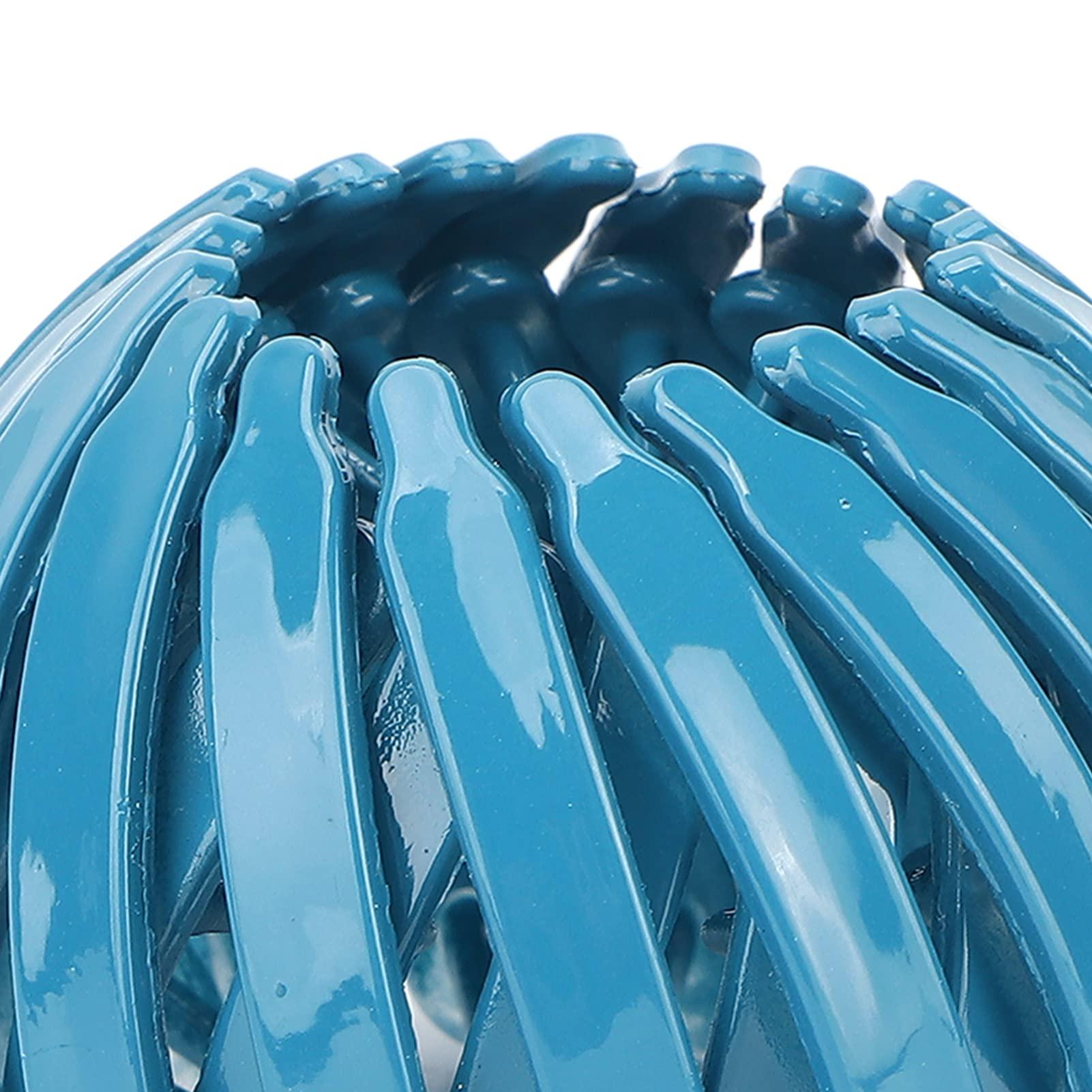 Pongnas Magic Hair Clip,Bird Shaped Hair Clips Expandable Bun Ponytail Holder Hair Claw Clamp Accessories (Blue)