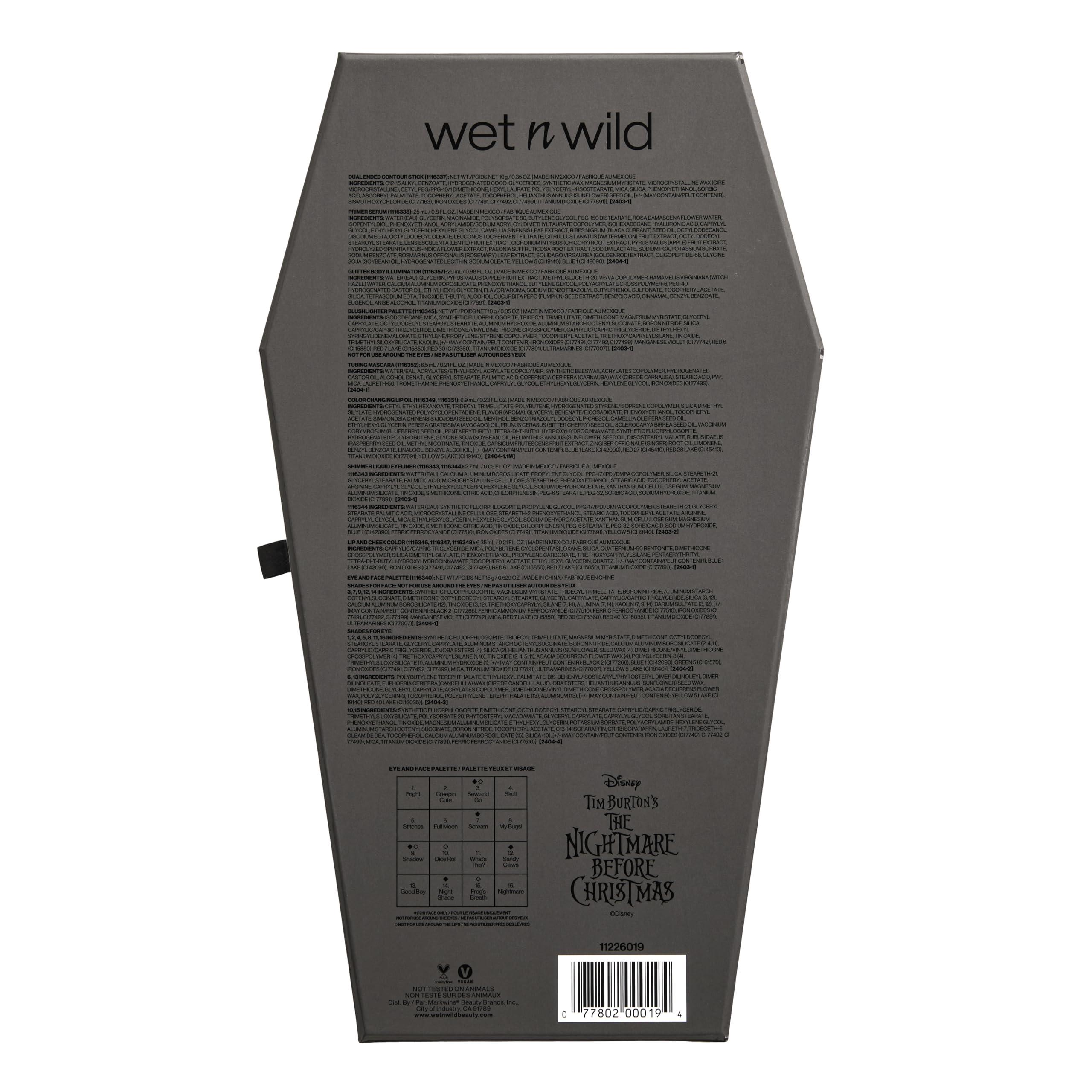 wet n wild wet n wild Nightmare Before Christmas Limited Edition PR Box