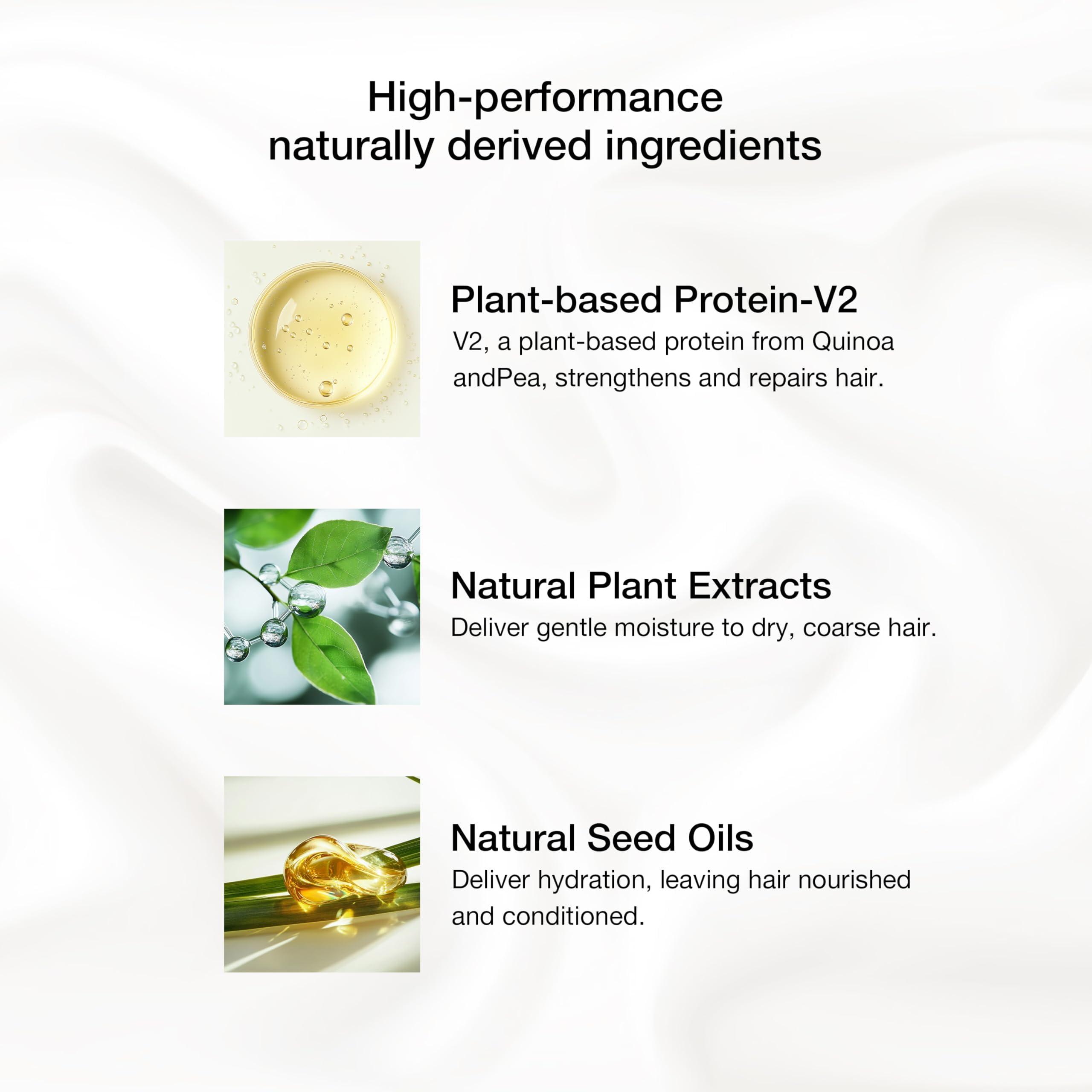 GK HAIR GK Hair Global Keratin Moisturizing Shampoo And Conditioner 300ml With Cashmere Serum 50ml And Free Argan Oil Serum 10ml For Dry Curly Thick Frizzy Damage Unmanageable Hair - Sulfate And Paraben Free