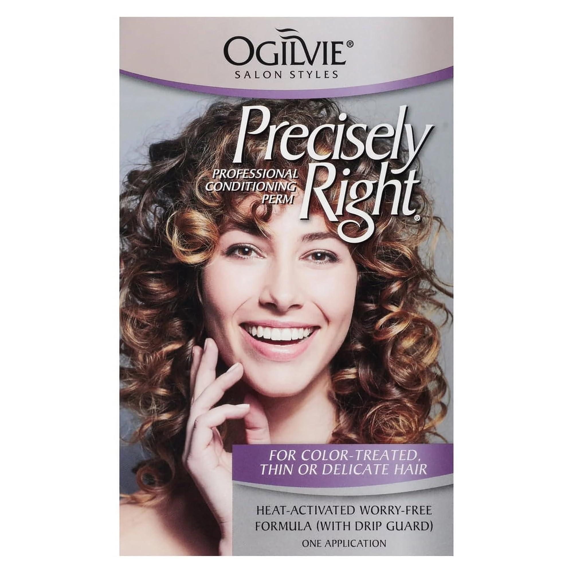 Ogilvie Salon Styles Ogilvie Salon Styles Precisely Right Professional Conditioning Perm Kit - Ideal for Color-Treated, Thin, or Delicate Hair - 1 Application