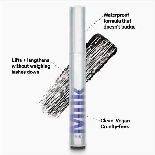 Milk Makeup Milk Makeup RISE Waterproof Mascara - Lifts, Lengthens, Holds Curl & Adds Volume - Dries Quickly, Stays Put - Vegan, Cruelty Free