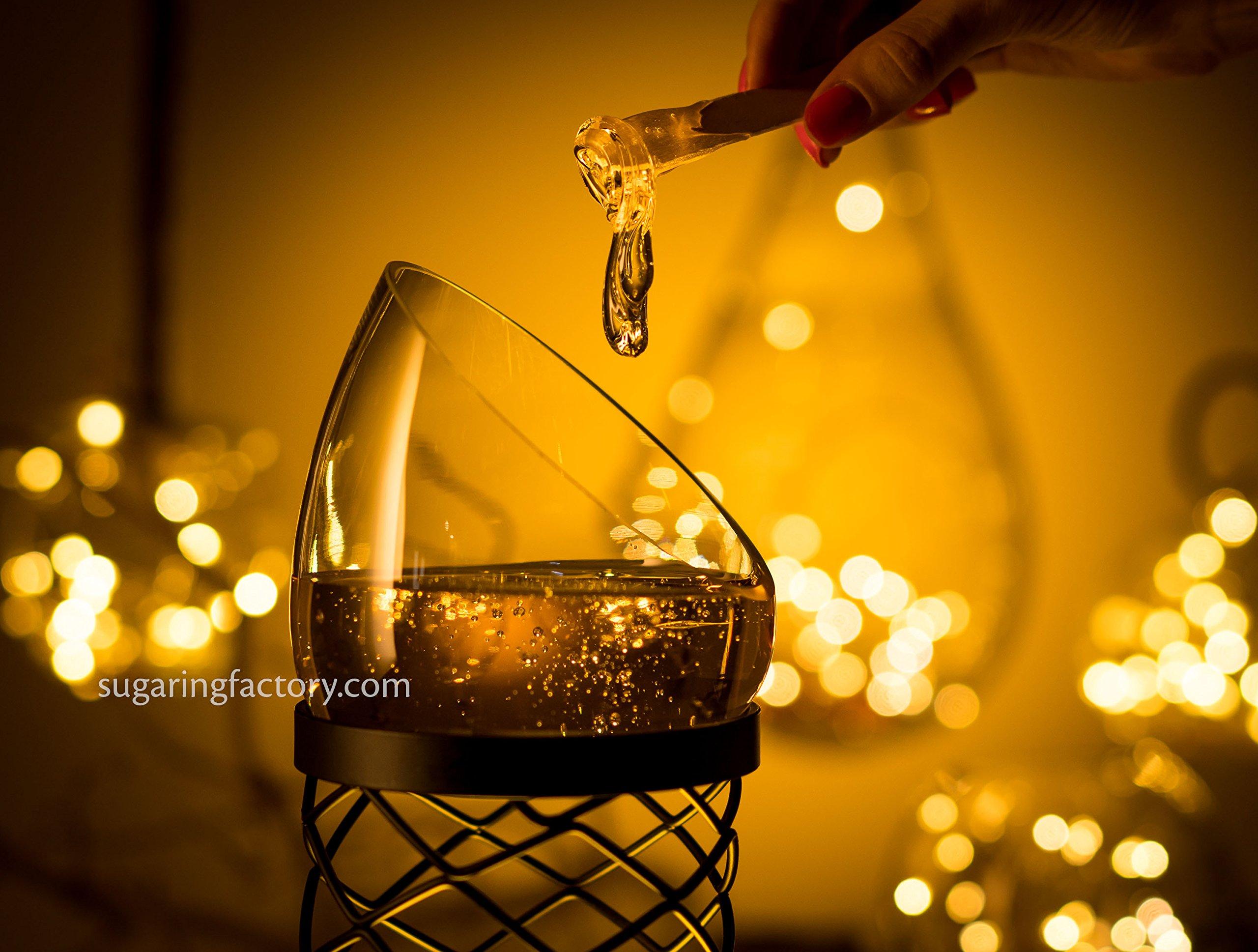 Sugaring Factory Sugaring Factory Sugaring Paste, 3 Pack - Luxury Soft, Luxury Gentle, Luxury Ultra - Organic Sugar Wax for All Body Hair Removal, Made in USA, Long-Lasting Results, Unisex Hair Removal Agent