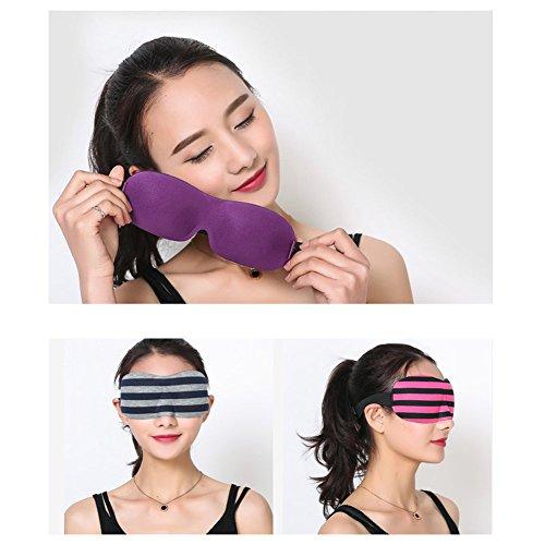 Aimeely Aimeely Classic Comfortable Lightweight Eye Mask 3D Eye Covers for Deep Sleeping 4#