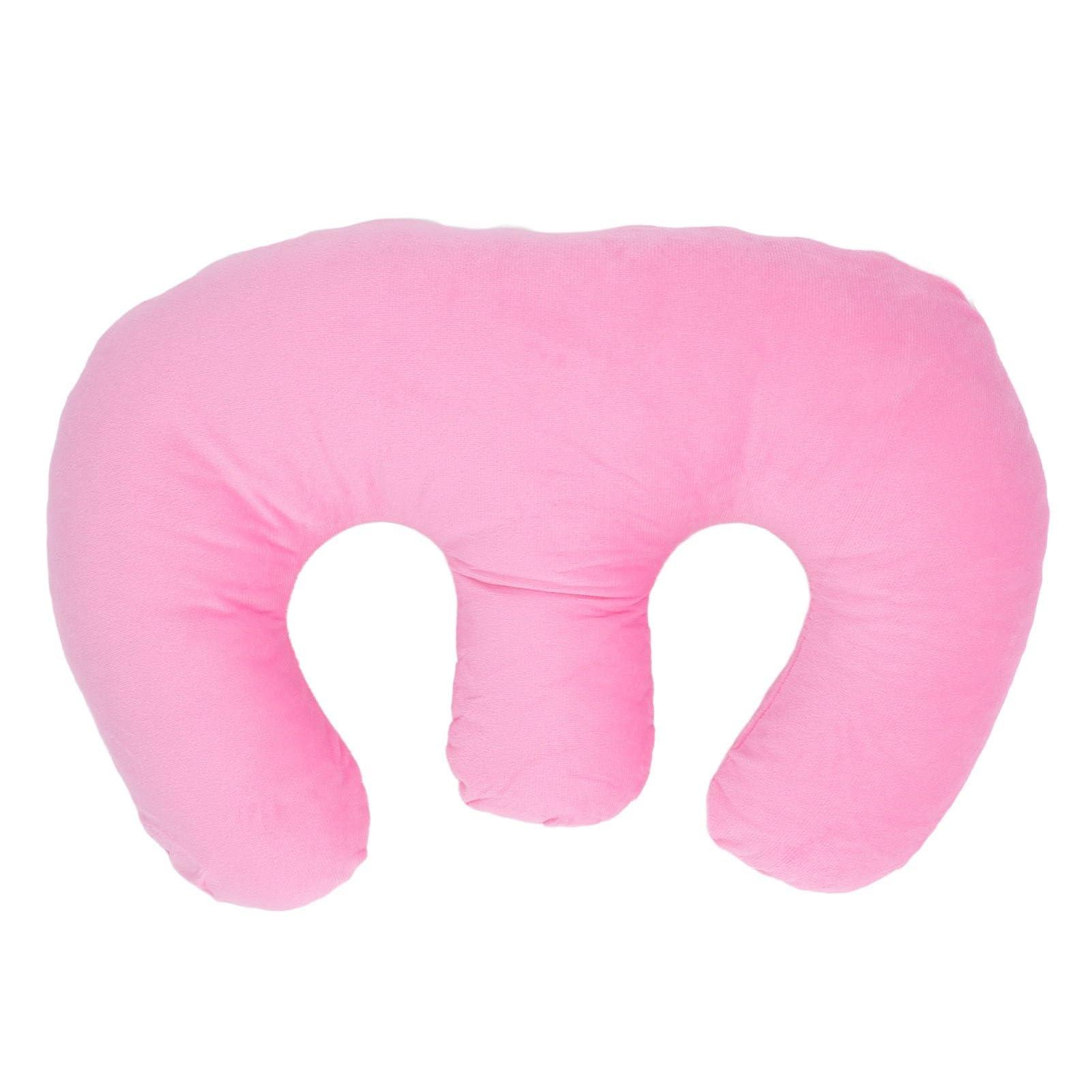 NinthAvenue Basics Chest Pillow, Massage Table Pillow Women Chest Pillow Wrinkles Prevention Soft Massage Table Chest Cushion Pad with Removable Cover for Spa Salon