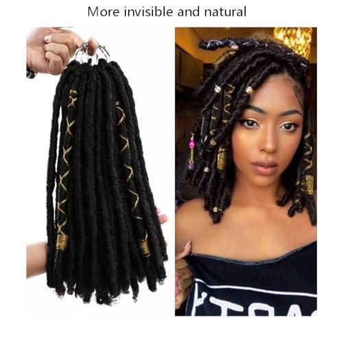 SAFWEL Hand Made Wig Skin Friendly Wig Natural Fashionable Soft Wig Pre Looped Crochet Hair Wig Easy to Wear Wig for Daily use (Color : Blonde)