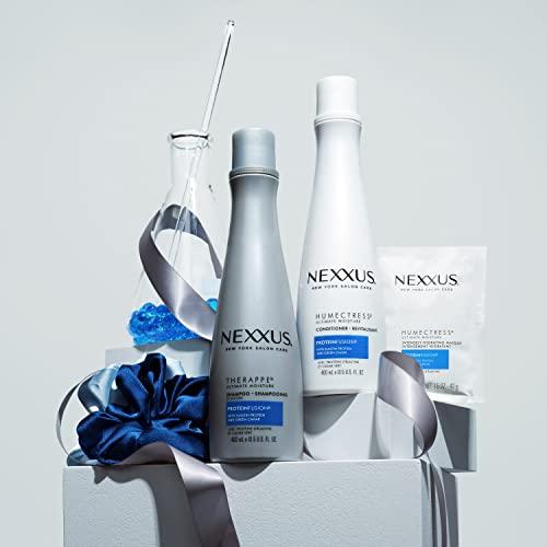 Nexxus Nexxus Therappe Humectress Protein Fusion Shampoo, Conditioner, Hair Mask & Scrunchies for Dry Hair Beauty Gift Set