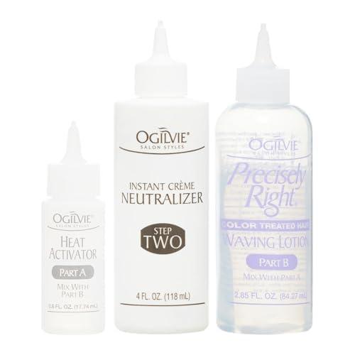 Ogilvie Salon Styles Ogilvie Salon Styles Precisely Right Professional Conditioning Perm Kit - Ideal for Color-Treated, Thin, or Delicate Hair - 1 Application