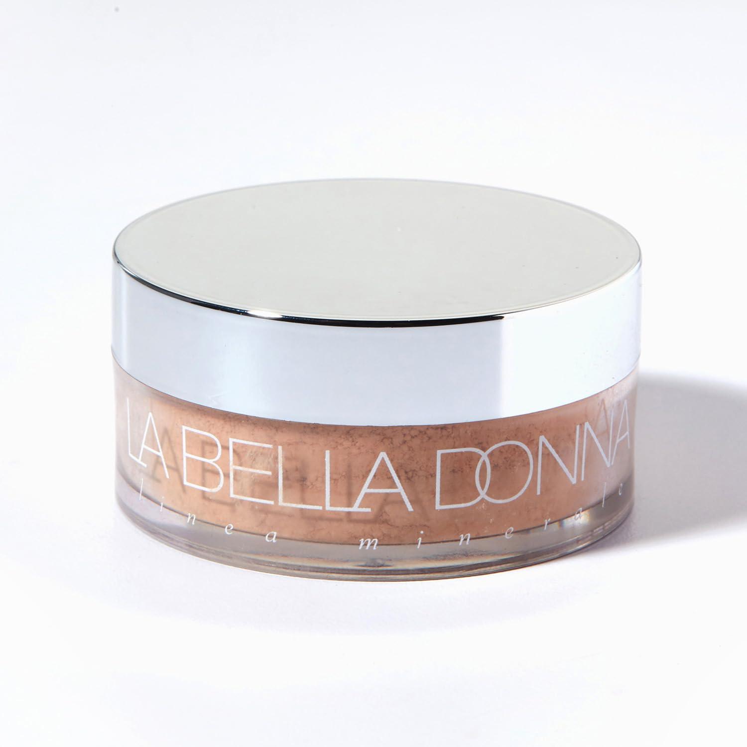 La Bella Donna La Bella Donna Loose Mineral Foundation, Non-Chemical SPF50, Only 4 Ingredients, Reef-Safe, Non-Nano, Natural Mineral Makeup with Sun Protection | 10g | Peche
