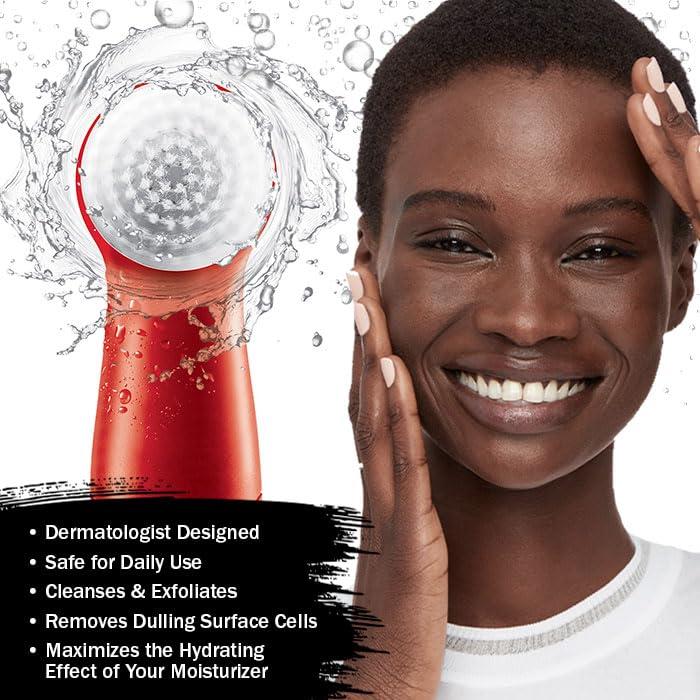 Olay Olay Facial Cleansing Brush Regenerist, Face Exfoliator with 2 Brush Heads