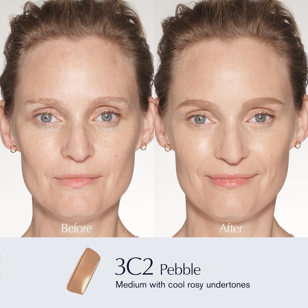 Este Lauder Este Lauder Futurist SkinTint Serum Foundation SPF 20 with Glycerin, 1.0 Fl Oz, 3C2 Pebble