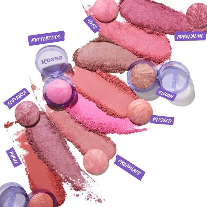 Kosas Kosas Blush is Life Baked Talc-Free Dimensional Blush - Swoon (pinky brown mauve), 0.16 Ounce (Pack of 1)