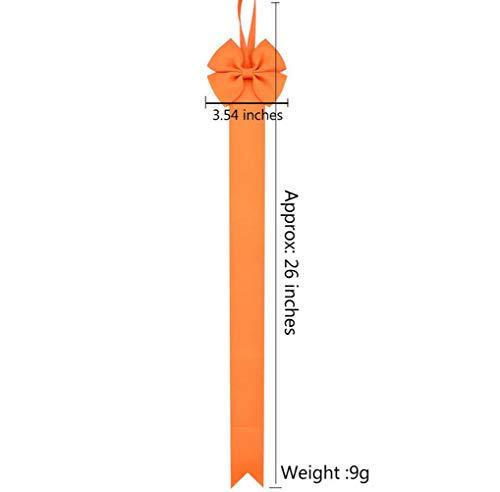 Elandy 12PCS Ribbon Hair Bow Holder Organizer Hair Accessories Storage Organizer Headband Hair Clips Display Hanger Hanging Tools for Women Girls