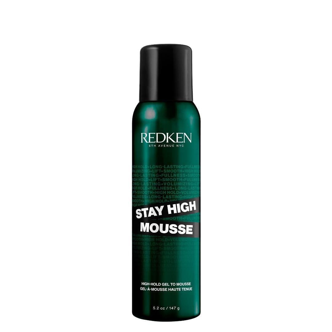 Redken Redken Stay High Volumizing Mousse For Fine Hair, High Hold Gel to Mousse