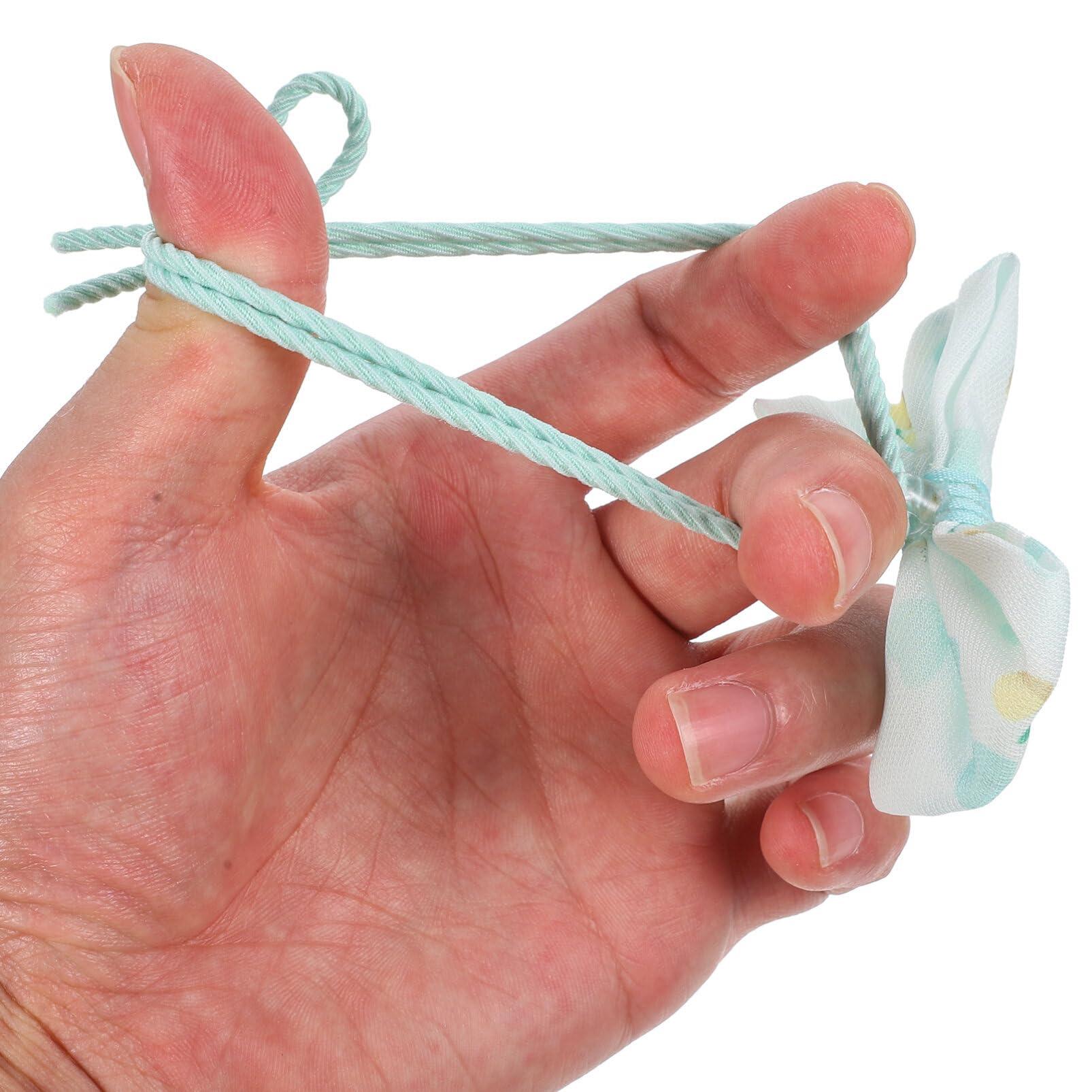 EXCEART EXCEART 5pcs kids hair ties toddler hair bands hair ties kids flower hair accessories kids hair accessories for girls girl hair ties hair ties toddler Hair Bands Rope child sweet ponytail