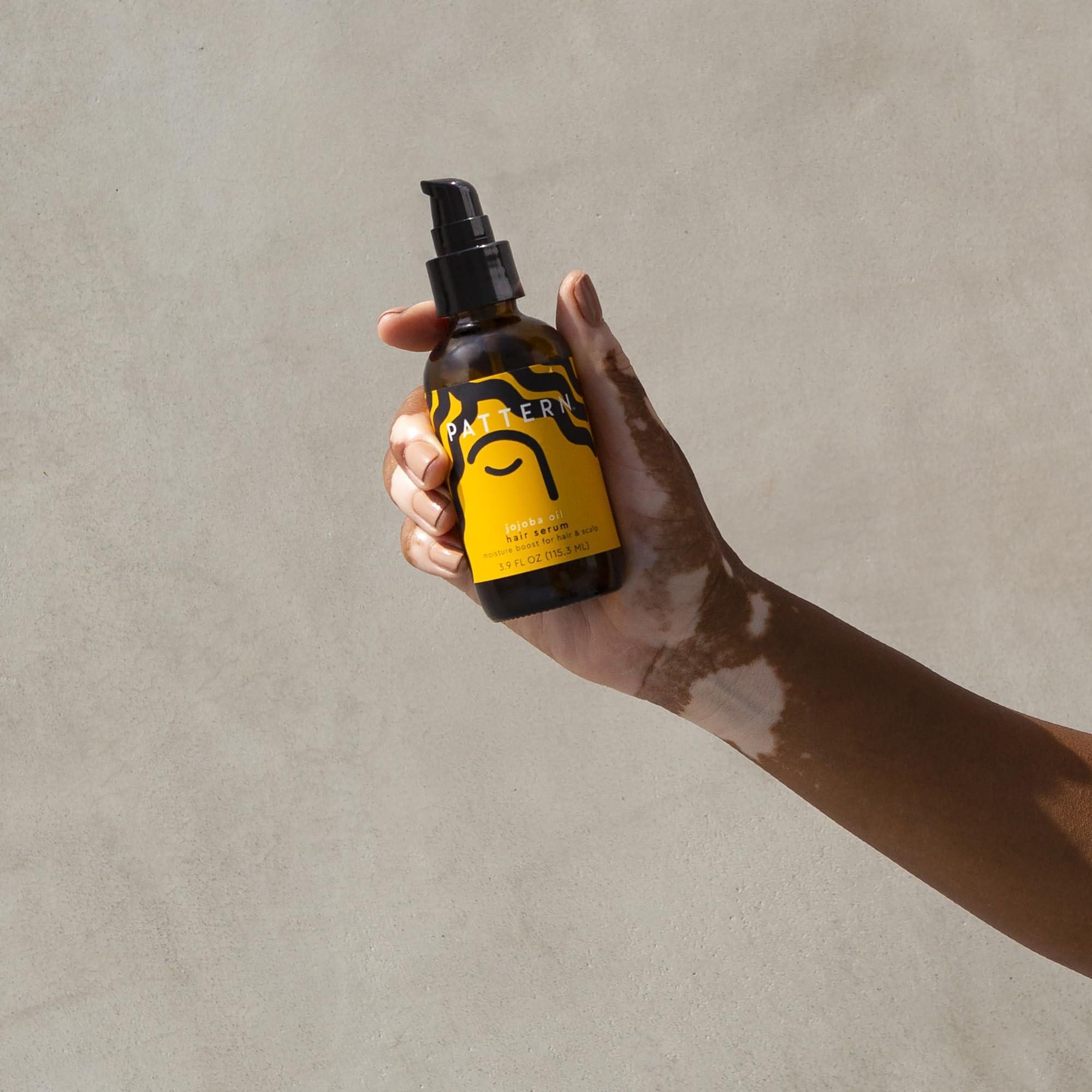 PATTERN PATTERN Beauty by Tracee Ellis Ross Jojoba Hair Serum, 3.9 Fl Oz, Safflower, Jojoba, Rosehip, Olive & Lavender Oils, Lightweight Moisture Boost for Hair and Scalp