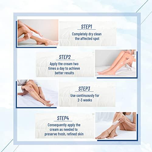 OUKEYA OUKEYA Urea Cream 40 Percent, Urea Foot Cream for Dry Cracked, 40 per Urea Lotion for Feet Maximum Strength (2 Packs)
