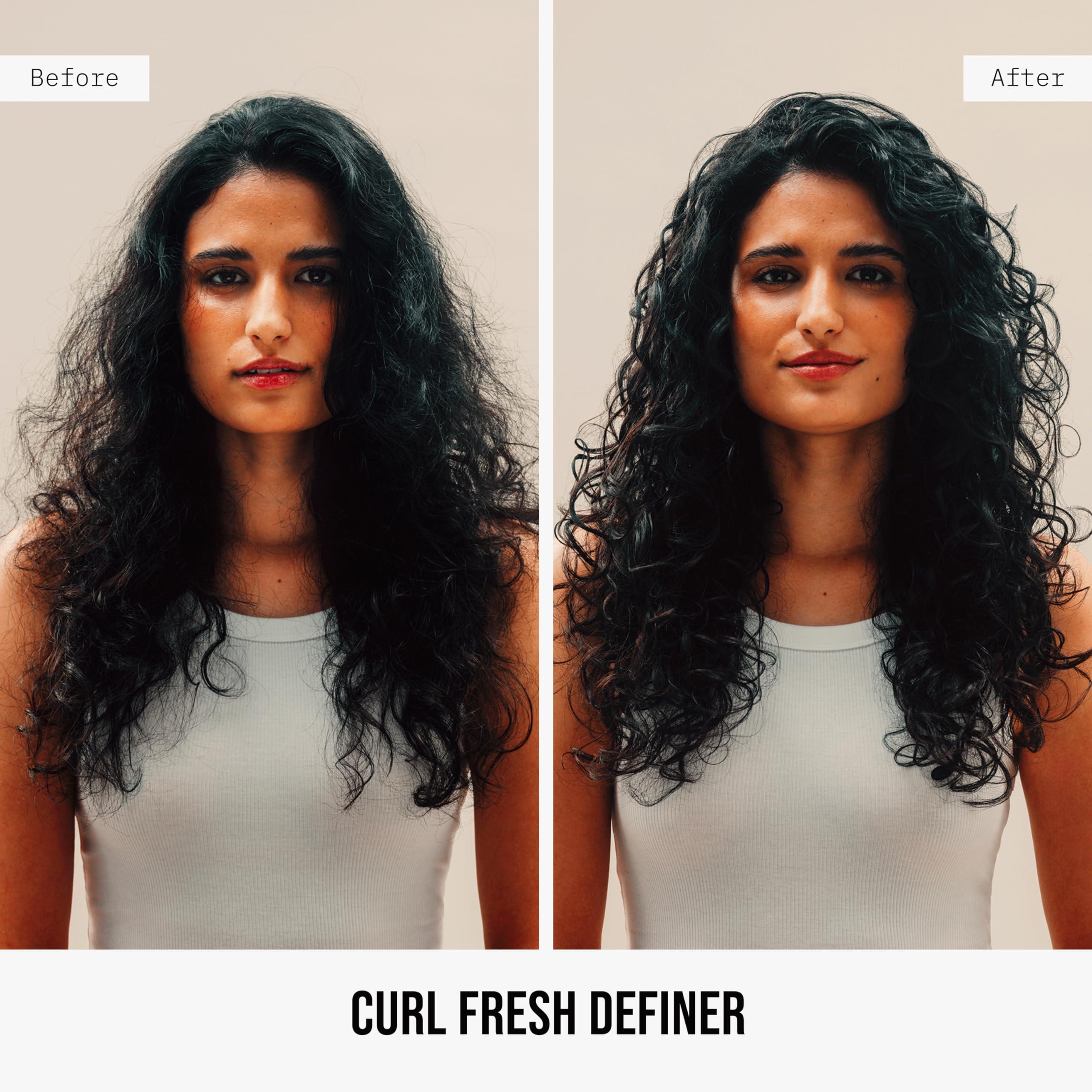 AG Care AG Care Curl Fresh Definer Silicone-Free Soft-Hold Styling Cream, 6 Fl Oz