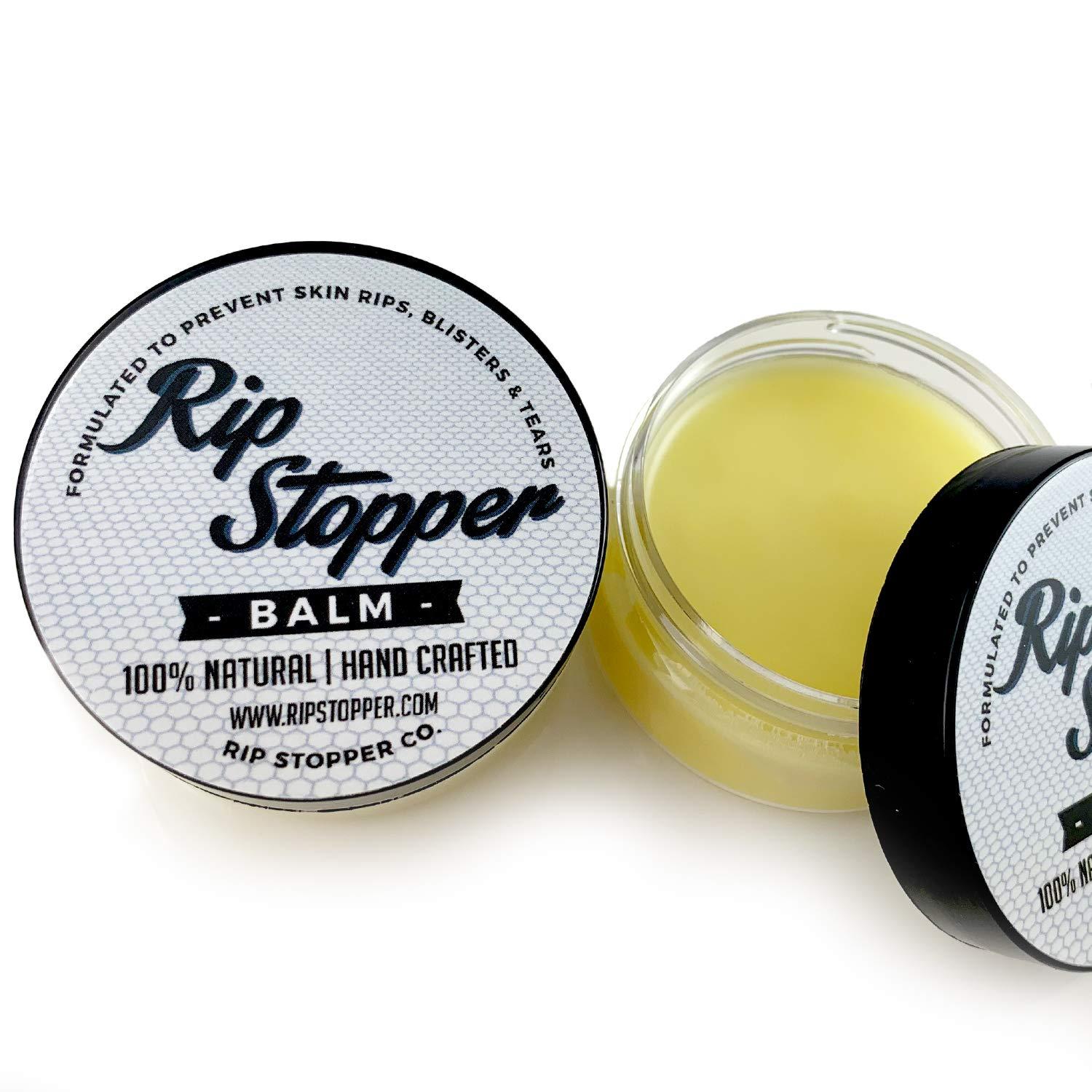 Rip Stopper Rip Stopper Balm for Gymnastics 2oz | Athlete Hand Care Helps Repair Skin Rips, Tears and Prevent Blisters | 100% Natural | Promote Healing Damaged, Dry or Cracked Hand & Finger Skin