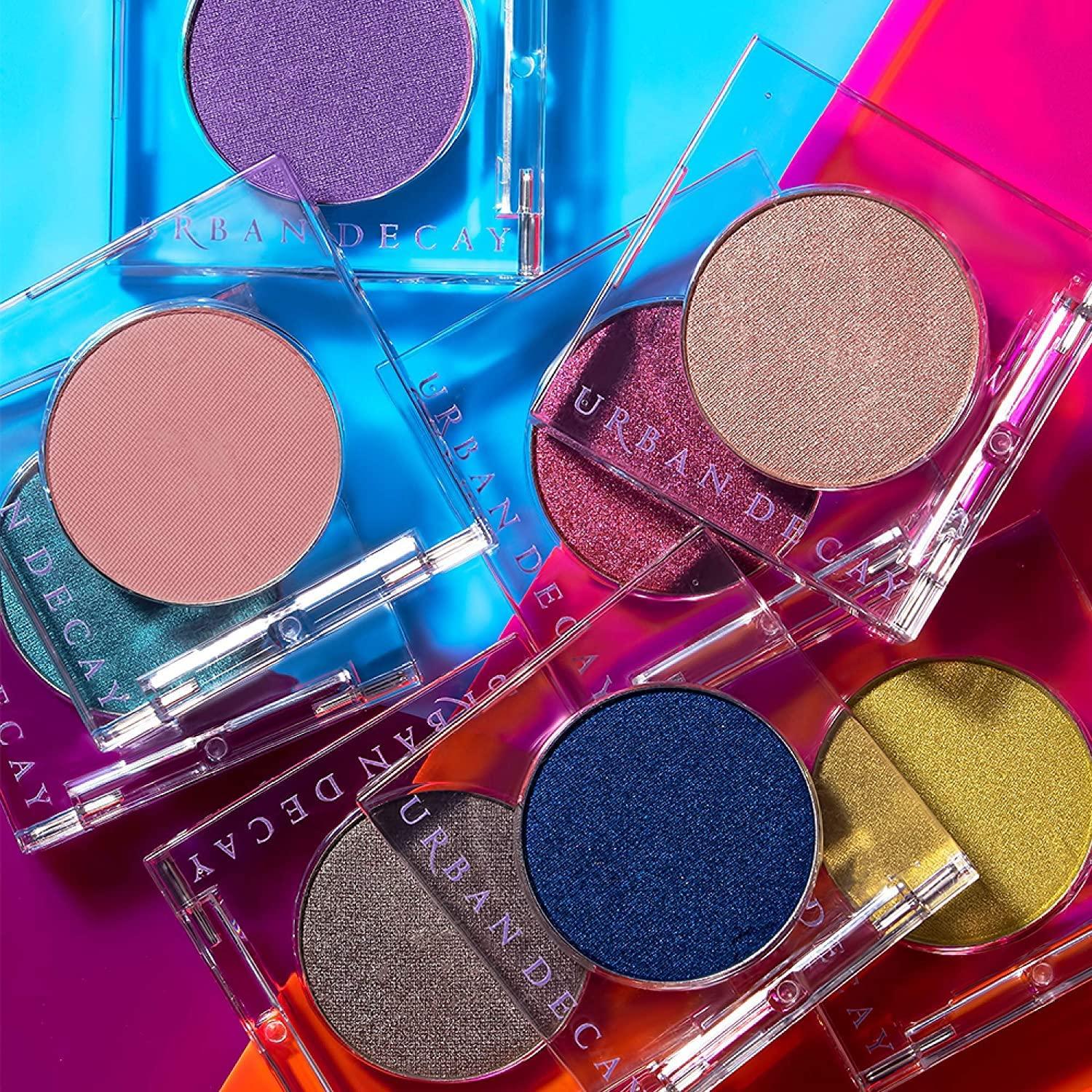 URBAN DECAY URBAN DECAY 24/7 Longwear Eyeshadow Single (Virgin - Cool Beige Satin), High-Pigment Eye Shadow Compact, Smooth & Blendable Colors, Crease-free, Vegan - 0.06 oz