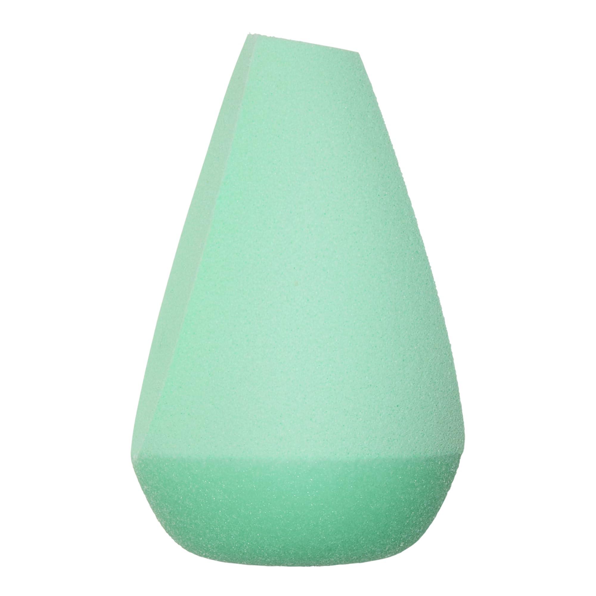 e.l.f. e.l.f. Angled Silicone Face Sponge, Angled Design For Cream & Liquid Blush, Bronzer, Foundation & Concealer, Vegan & Cruelty-free