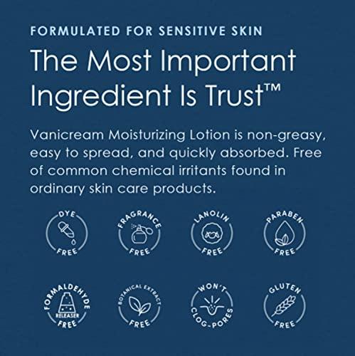 Vanicream Vanicream Lite Lotion with Pump for Sensitive Skin, 16oz Per Bottle (4 Pack)