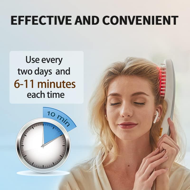 iHelmet iHelmet Laser Hair Growth Comb (FDA cleard), Low Level Laser Therapy for Hair Regrowth, Reverses Thinning Hair for Men or Women