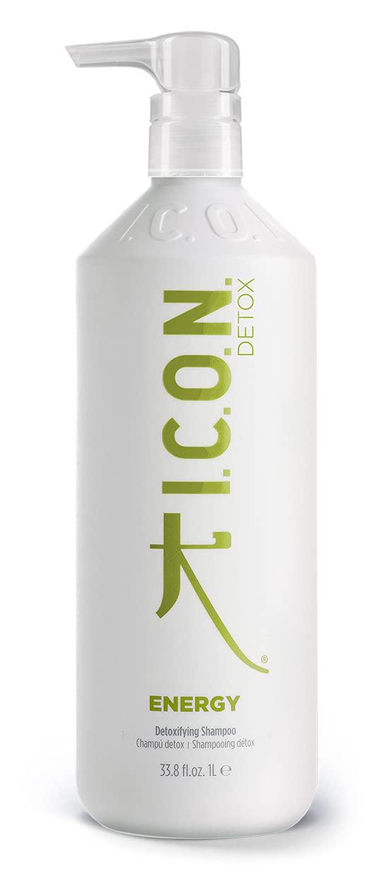 K I.C.O.N. Icon 1256-70267 Energy Detox Shampoo 1 L