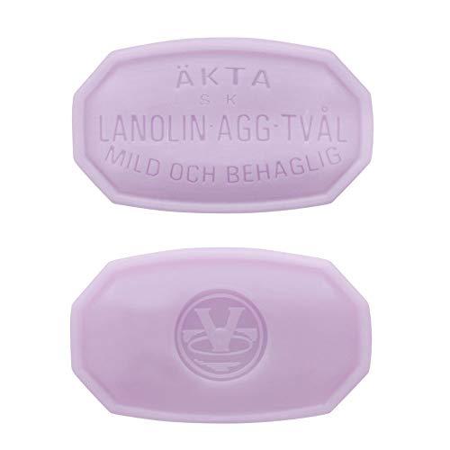 VICTORIA SOAPS OF SWEDEN VICTORIA SOAPS OF SWEDEN Swedish Body Care Shea Butter Soap, Honey and Bilberry, 4 CT with Disposable Body Shower Sponge 2 CT