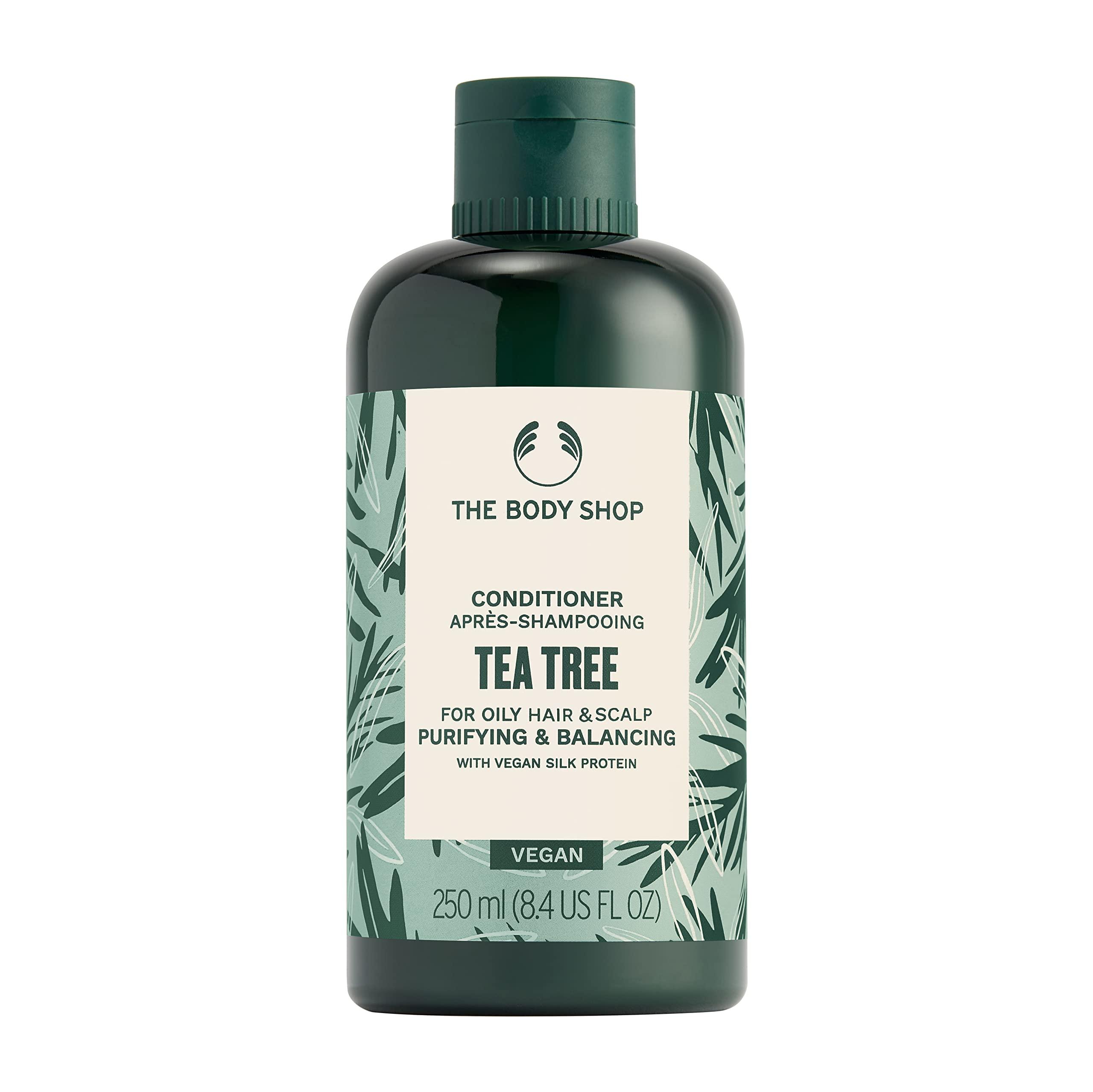 The Body Shop The Body Shop Tea Tree Purifying & Balancing Conditioner, For Oily Hair & Scalp, Vegan, 8.4 FL OZ