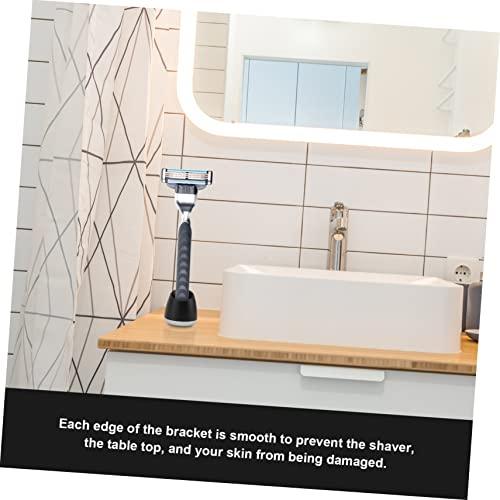 Cabilock Cabilock Shaving Razor Stand Safety Razor Stand Head Shavers for Men Razor Base Face Shaver for Men Body Shavers for Men Shaving Brush Stand Mens Shaver Man Block Desktop