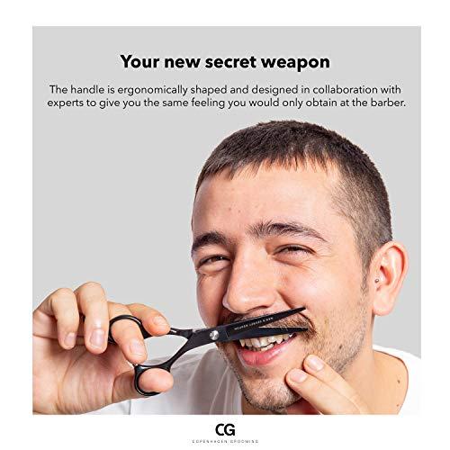 Copenhagen Grooming Copenhagen Grooming Beard Scissors - Beard and Moustache Scissors for Men Beard Grooming Scissors