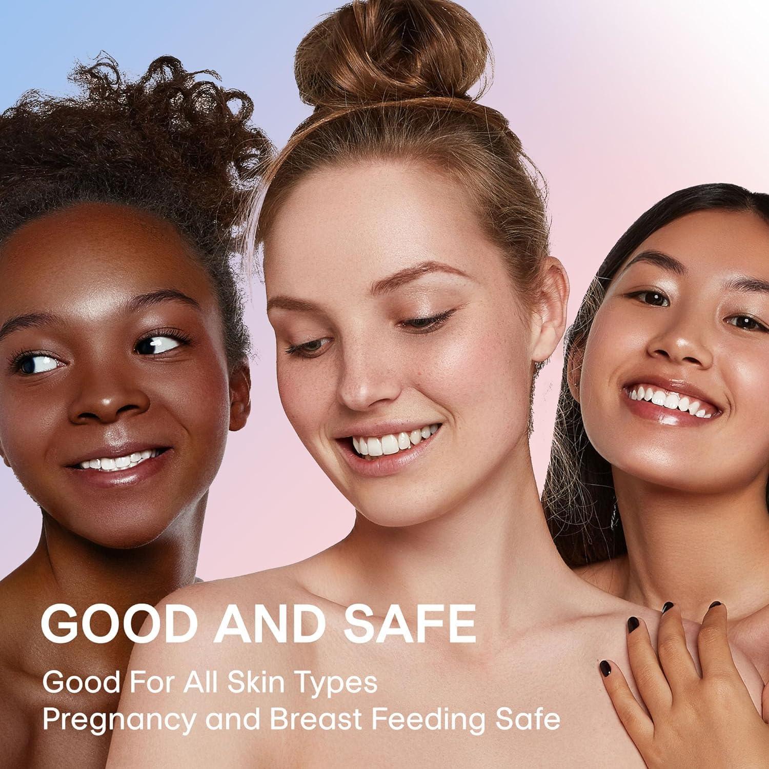 Dersie Dersie Silicone Forehead Wrinkle Patches: Reusable Silicone Anti Wrinkle Patches - Overnight Use for Best Results - 3 PCs