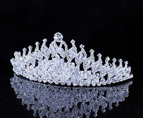 Tiara Delicate Austrian Crystal Rhinestone Tiara Crown Prom Headband Bridal T11999