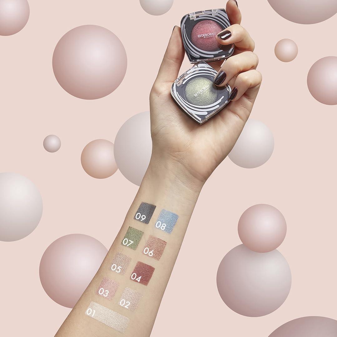 Deborah Deborah Brilliant Eyeshadow Precious Color, N. 01 Fancy Nude, 1 Unit Made In Italy