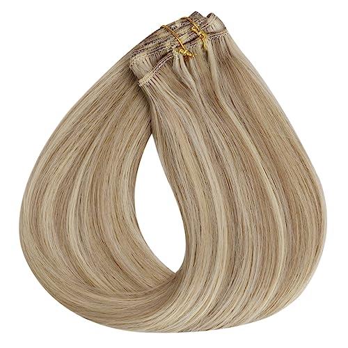 Bella Hair Bella Hair 613 Remy Virgin Human Hair Weave, Russian Blonde Human Hair Bundles Body Wave (2 Pieces 24inch)