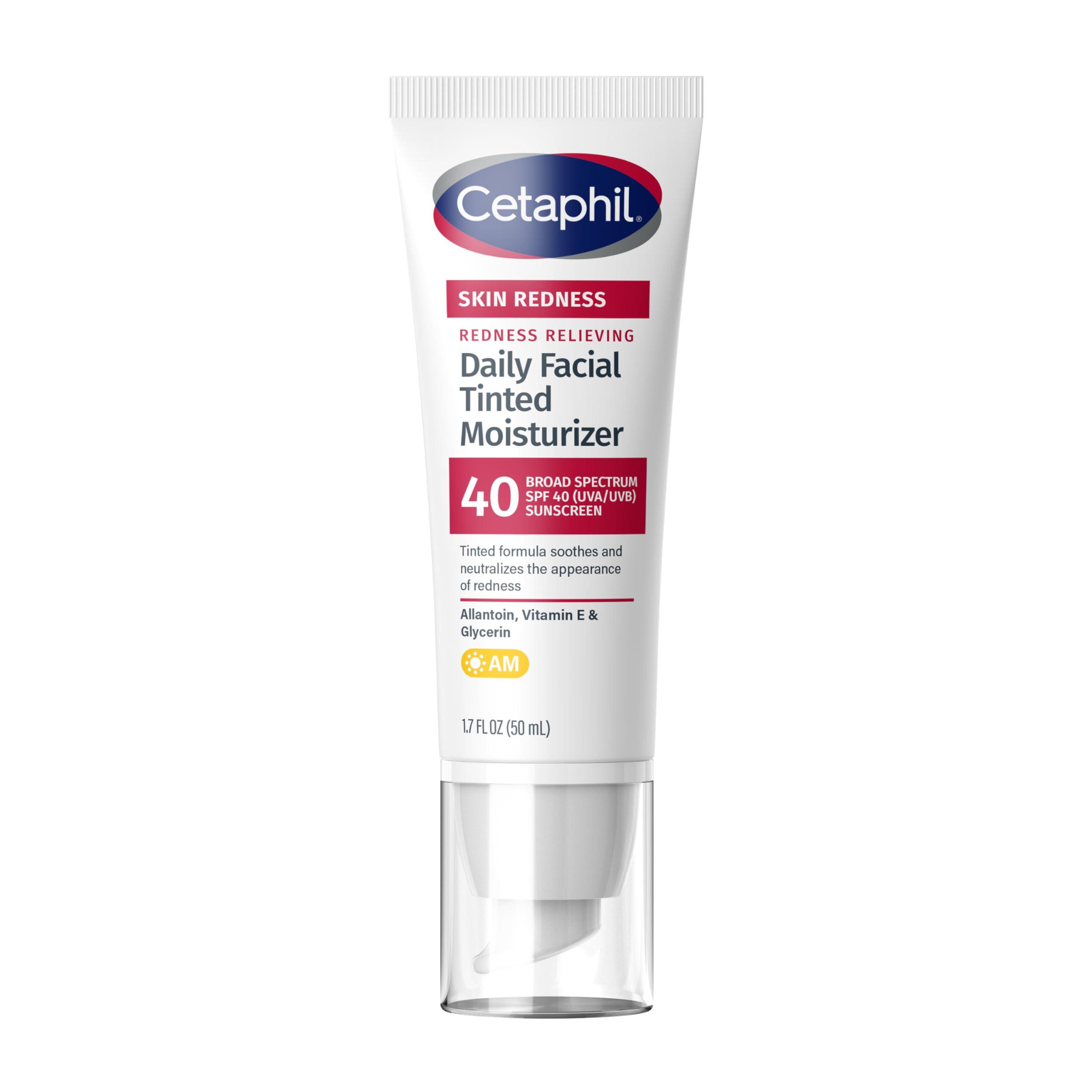Cetaphil CETAPHIL Redness Relieving Daily Facial Moisturizer SPF 20, 1.7 fl oz, Broad spectrum Sunscreen, Neutral Tint, For Redness-Prone Skin